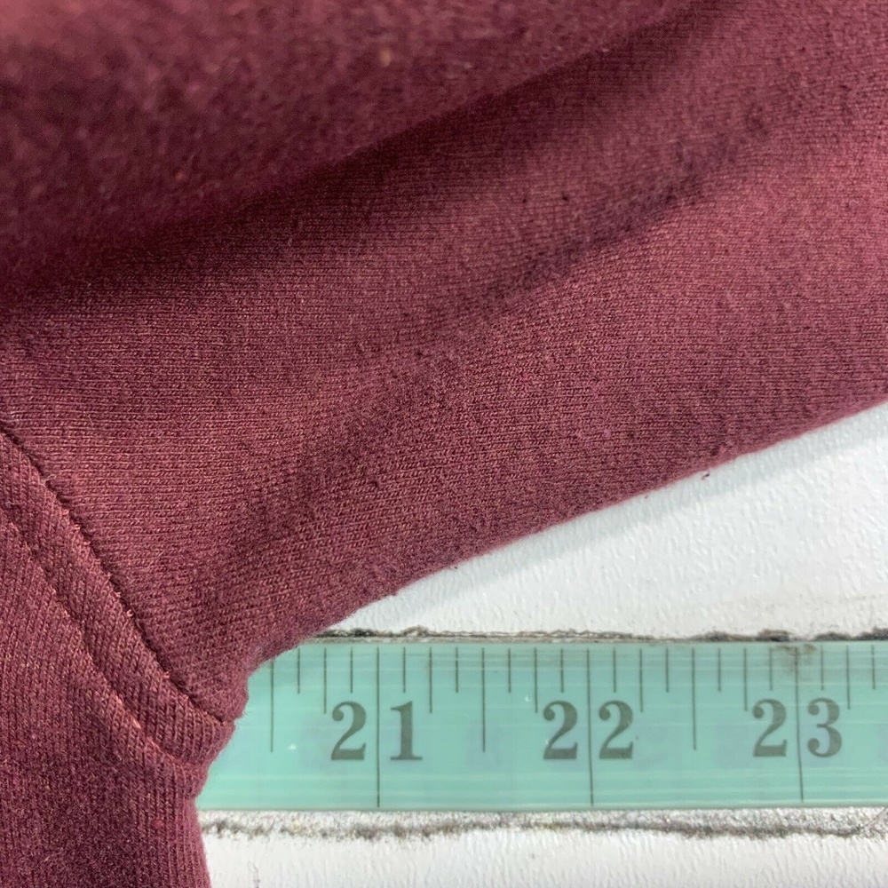 Patagonia Women's Small Sweatshirt Maroon Hoodie - Picture 5 of 7